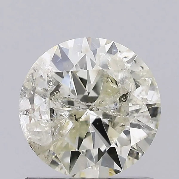 ពេជ្រធម្មជាតិមូល 1.01ct (ពណ៌ M, Clarity I2, Cut VG, IGI)
