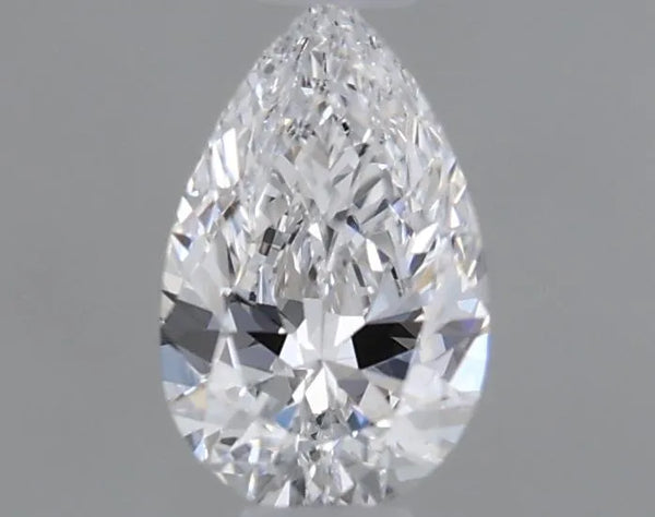 Pear Lab Grown Diamond 0.35ct (ពណ៌ D, Clarity IF, IGI)