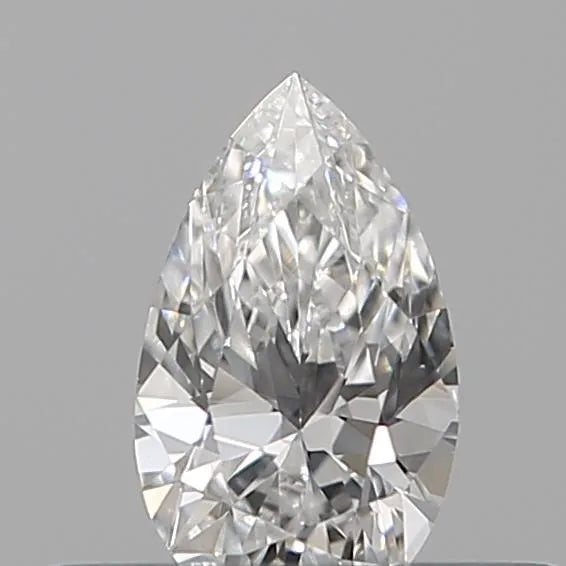 ពេជ្រធម្មជាតិ 0.07ct Pear (Color E, Clarity VVS1, Cut VG, IGI)