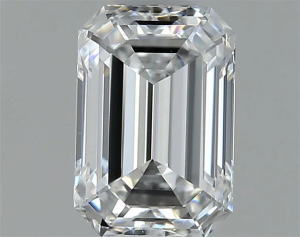 Emerald Lab Grown Diamond 0.61ct (ពណ៌ E, Clarity VVS1, IGI)
