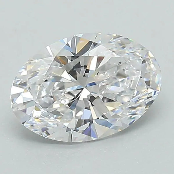 1.08ct Oval Lab Grown Diamond (Colour D, Clarity IF, IGI Certified)