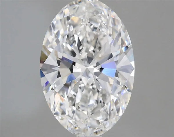 3.02ct Oval Lab Grown Diamond (Colour E, Clarity VVS2, IGI Certified)