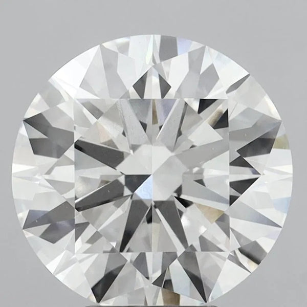 5.01ct Round Lab Grown Diamond (Colour F, Clarity VVS2, Cut ID, IGI Certified)